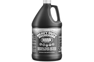 MA5X CLEANING SUPPLIES MA5x Heavy Duty Degreaser Cleaner | Indoor and Outdoor Formula | Commercial, Residential, Kitchen, Automotive and Equipment Degreaser and Cleaner | Gallon | Pack of 1