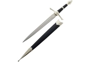 APMRUMGO 14" Ranger Medieval Dagger. Historical Short Sword with Scabbard. for Collection, Gift, Cosplay at Renaissance Fair
