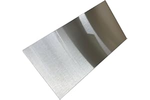 EPIC QT Grade 304 Stainless Steel #4 Brushed Sheet Metal Gap Filler Finishing Strip Trim, 20ga (30 inch Long, 6.5 inch Wide)