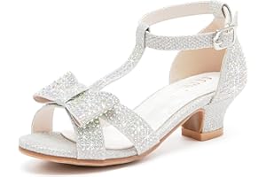 Walofou Toddler Little Kid Big Kid Sandals for Girls