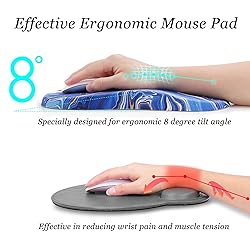 hueilm Ergonomic Mouse Pad Wrist Support,Pain