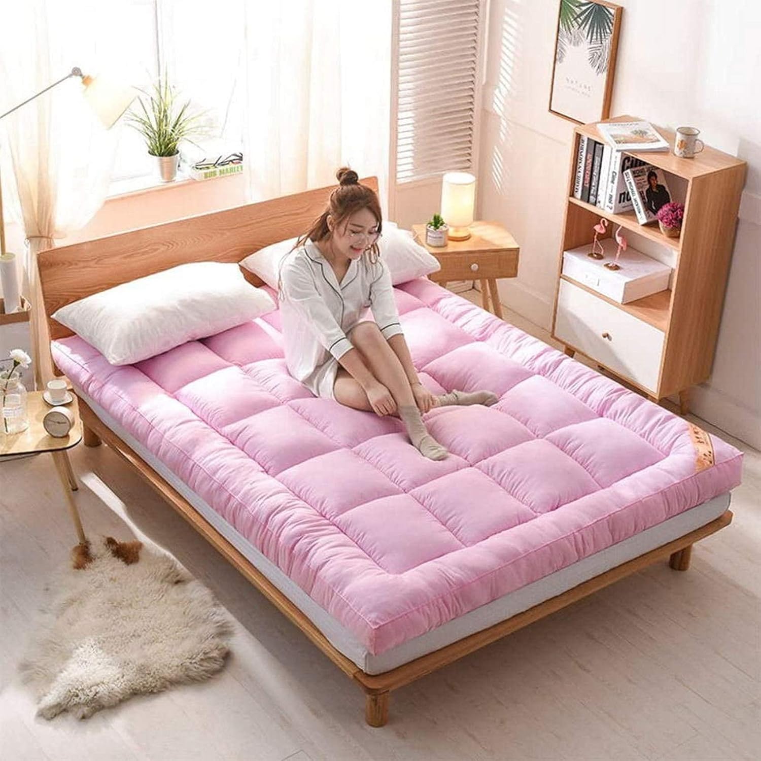 Tatami Sleeping mat Soft and Soft futon Folding Mattress Japanese Bed