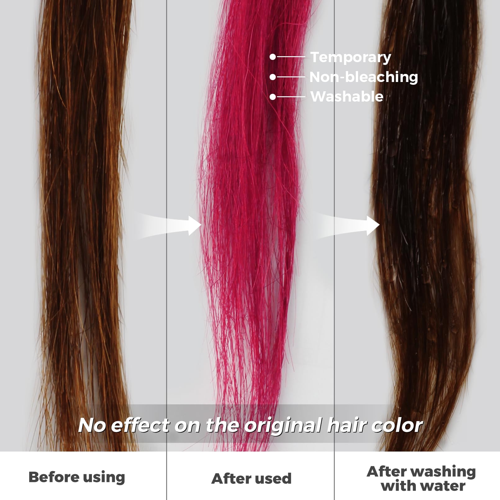 Red Temporary Hair Color Wax - SOVONCARE Washable Hair Dye for Men & Women, All-Day Hold Disposable Hair Styling Clays for Party, Cosplay & Daily 4.23 oz