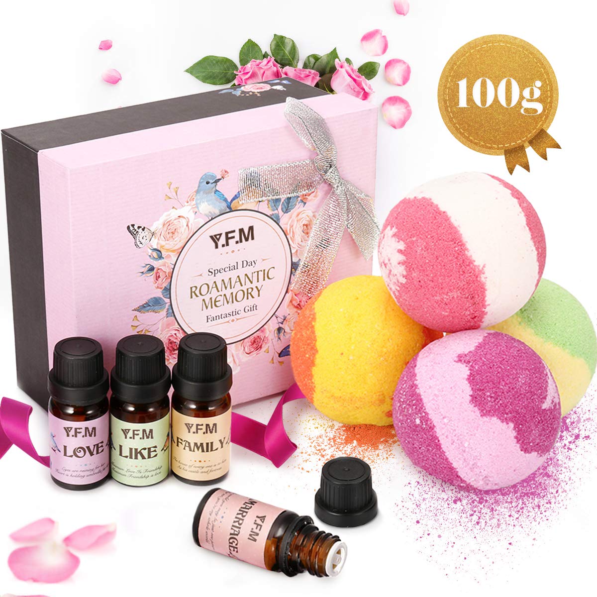 Bombas de baño y aceites esenciales