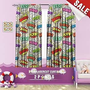 Jinguizi Kids Curtain Boys Room Decor Backdrop Background ...