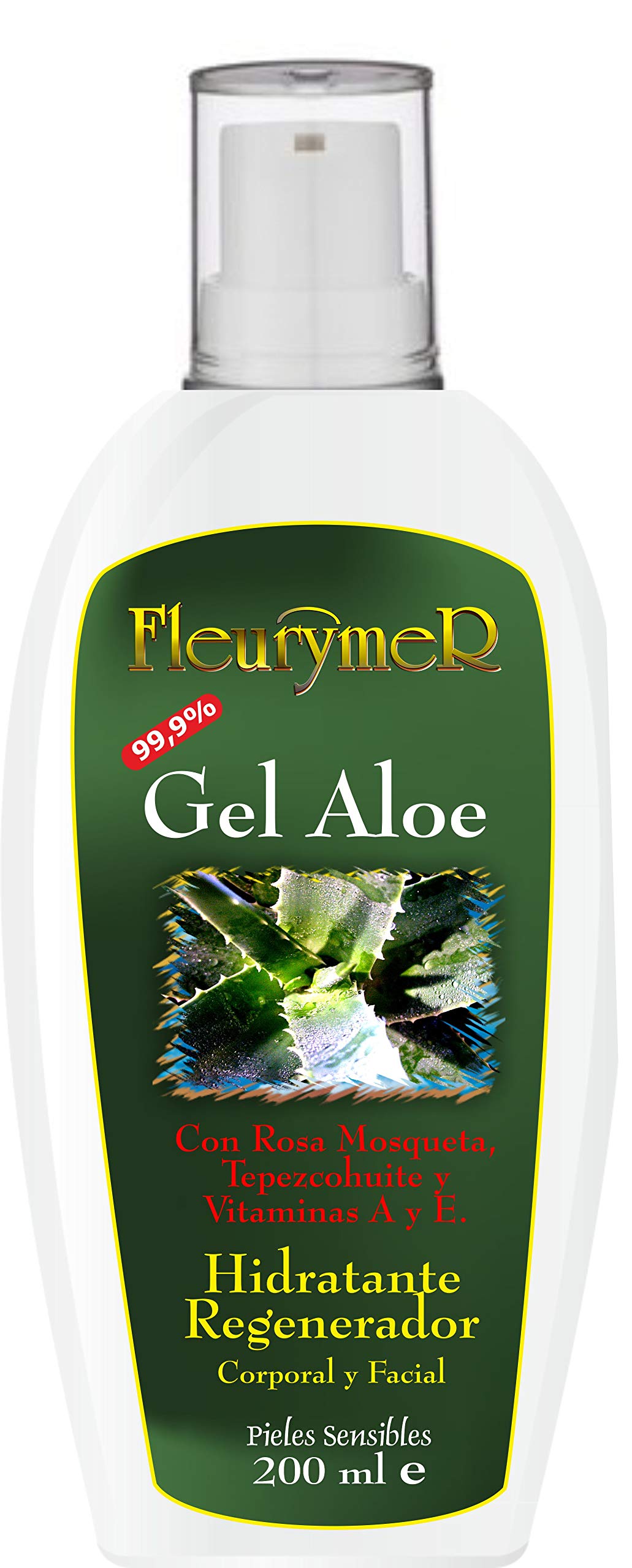 FLEURYMER Gel Aloe + Pink M + Tepezcohuite 200 ml