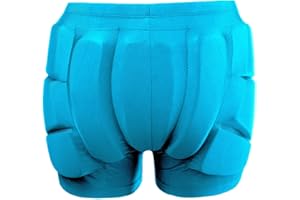 Kids Padded Shorts-HIPS Protective Pads Shorts for Snowboard Ski Skating Cycling,3D Protection for Butt Tailbone