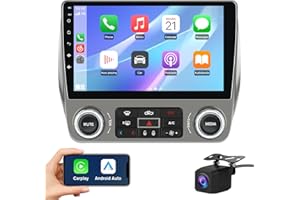 J JUNSUN 2GB+64GB Car Stereo for Chevrolet Chevy Camaro 2010 2011 2012 2013 2014 2015, Biult in Wireless CarPlay Android Auto Support 5G WiFi Bluetooth 5.0 GPS Navigation DSP SWC with 1080P Backup Camera