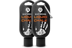 EVMT Liquid Chalk – Mess-Free Gym Chalk for Gymnastics, Weightlifting, Climbing & Fitness. Sweat-Resistant Hand Chalk for Str
