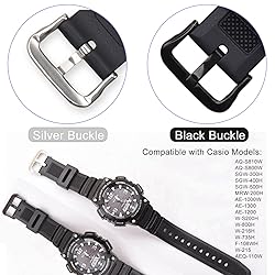 Resin Replacement Watch Strap Men Band for Casio