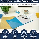 Seco Foldover Clipboard Pack of 4 Assorted Colours view 3