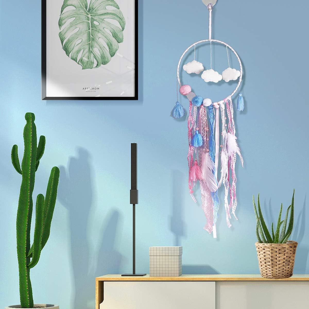 Vorcool Atrapasuenos Decorar Colgador Pared Dream Catcher Muelle