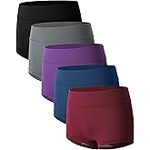 BAMBOO COOL Womens Bamboo Boxer Briefs Underwear Soft Stretch Boy Shorts Panties for Women