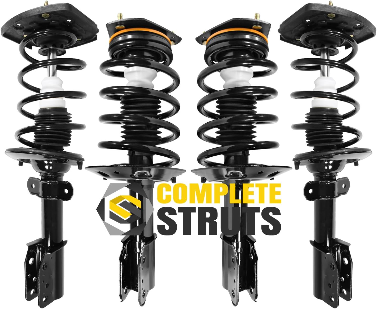 Amazon Com Front Rear Quick Complete Struts Coil Spring Assemblies Compatible With 1998 2002 Oldsmobile Intrigue Set Of 4 Automotive