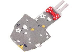 CORHAD Washable Bird Diaper Flight Suit for Parrots Breathable Inner Nappy Clothes for Pet Birds Parakeet and Cockatiel Diapers Protective Bird Nappy for Parrots