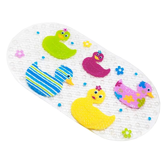 Badewannenmatte Badewanneneinlage Baby Wanneneinlage BliGli Frosch Suckers Kunststoff Antirutschmatte Schönen Optik Anti-Ruts