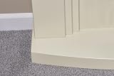 Adam Truro Cream Fireplace 41 Inch with Blenheim Black Electric Fire view 6