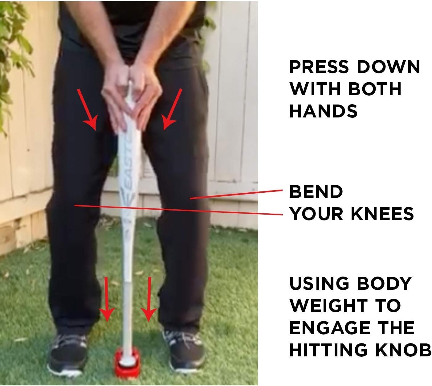 Hitting Knob Baseball and Softball Swing Training Bat Weight, Attaches to Knob End of Bat, Little League, High School & Professional Practice Equipment, Develops Power, Speed & Contact : Sports & Outdoors