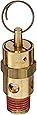 Control Devices ST Series Brass ASME Safety Valve, 150 psi Set Pressure, 1/4" Male NPT