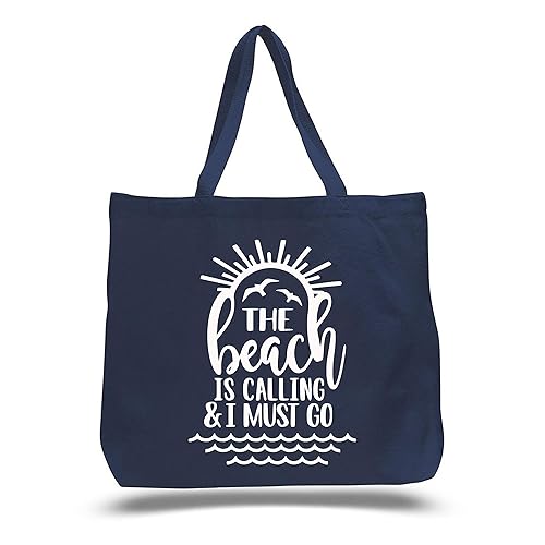 custom beach tote bags