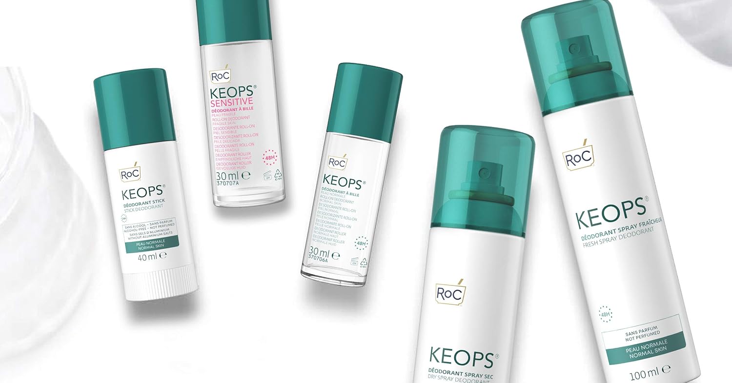 RoC KEOPS Deodorant Roll-On, white, 30 ml (Pack of 1) - Image 4