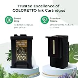 COLORETTO 21XL 22XL Black & Colour Ink Cartridge for HP Deskjet Officejet PSC view 5