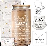 fcaylo Chaos Coordinator Gifts for Women, Christmas Thank You Gifts for Coworkers Managers Employees Boss Lady, Administrative Professional Day Gift Sets