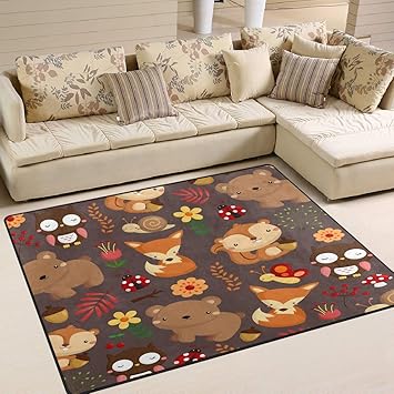 fox rug nursery