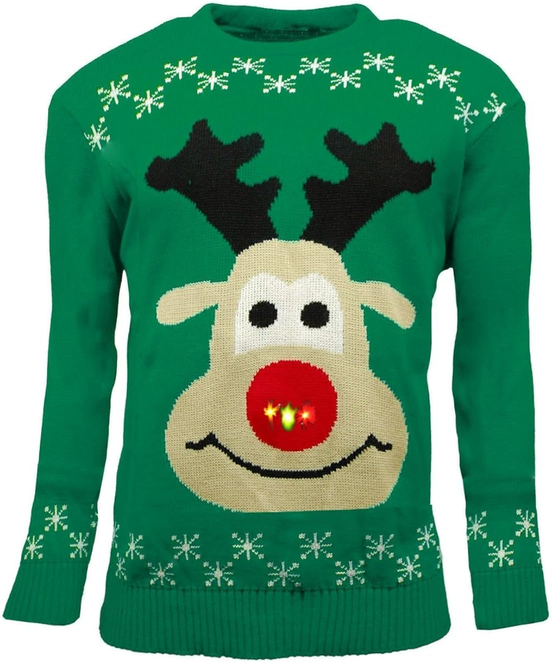 light up children's christmas jumper