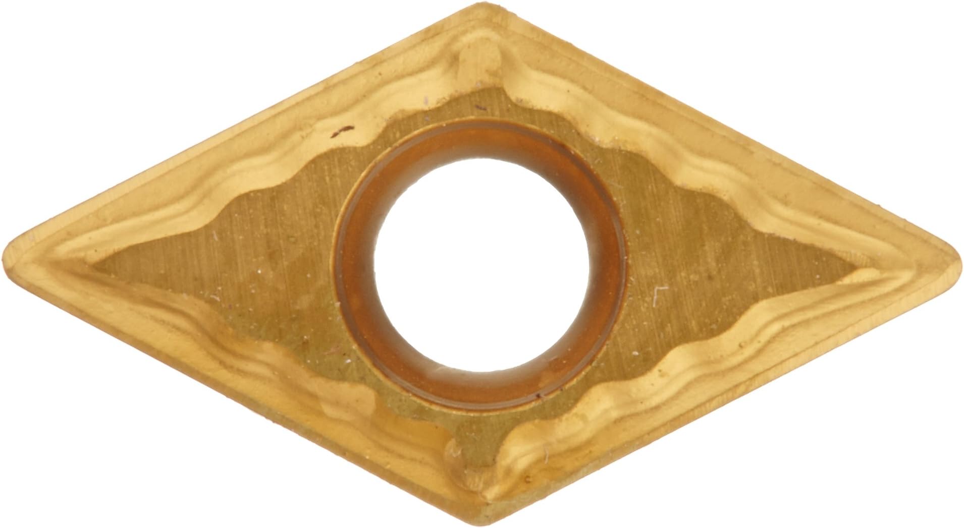 Cobra Carbide 40444 Solid Carbide Turning Insert, CM14 Grade, Multilayer Coated, DCMT Style, cm Chipbreaker, DCMT 21.51, 3/32" Thick, 1/64" Radius (Pack of 10)