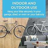 IMPRESA 4 Pack XL Bike Hooks Heavy Duty Garage Storage Wall Ceiling Mount 45kg view 5