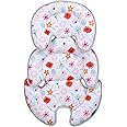 Innokids Head and Body Support Pillow Infant Car Seat Insert for Newborn to Toddler Stroller Cushion (Floral)