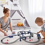 XIAPIA 104 Pcs Train Set Magnetic Couplings Educational Toys Age 3+ view 3