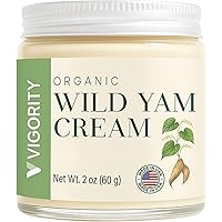 Vigority Organic Wild Yam Cream for Women