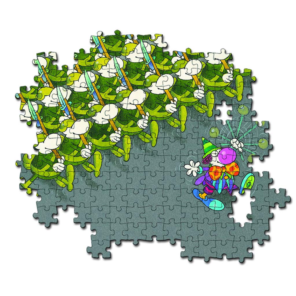 Clementoni - 35078 - Mordillo Puzzle - The March - 500 pieces - Made in Italy - jigsaw puzzles for adult