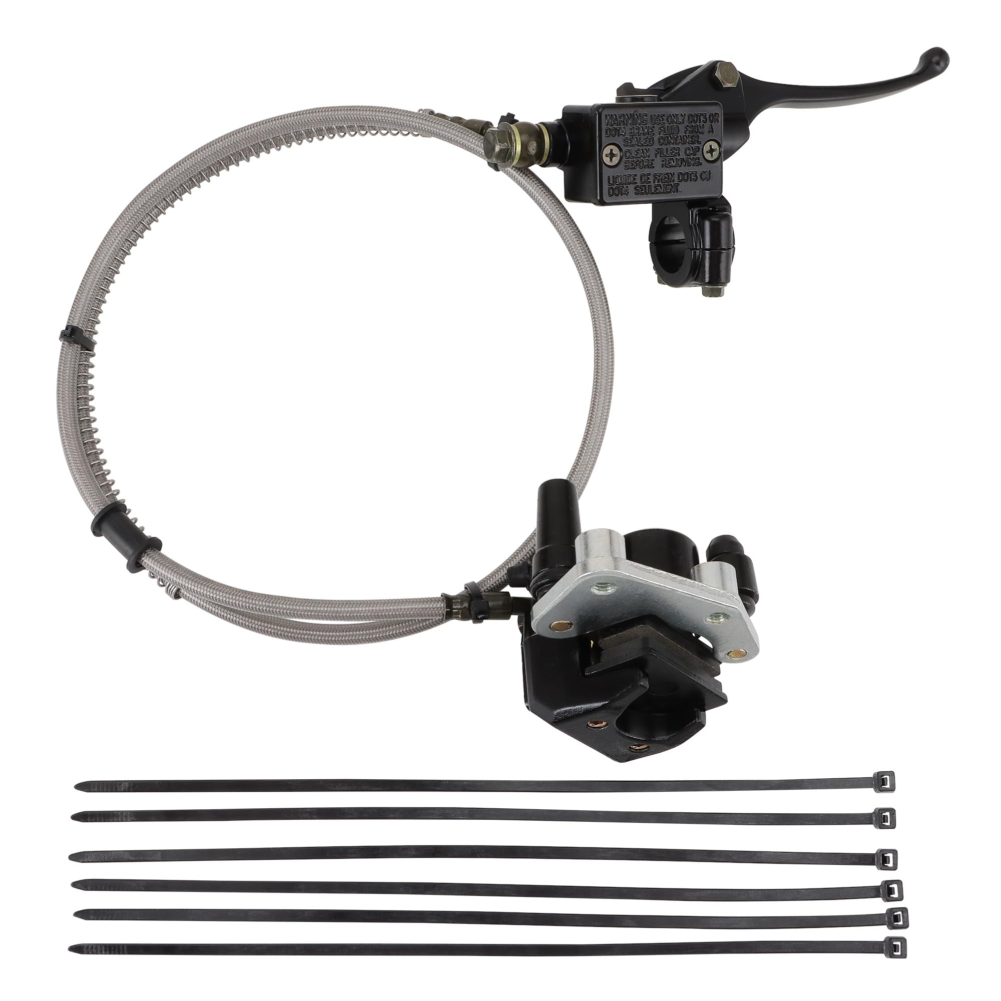 GOOFIT Front Disc brake caliper Replacement For Apollo 110cc 125cc Dirt Bike Scooter Moped Atv Dirt Pit Bike