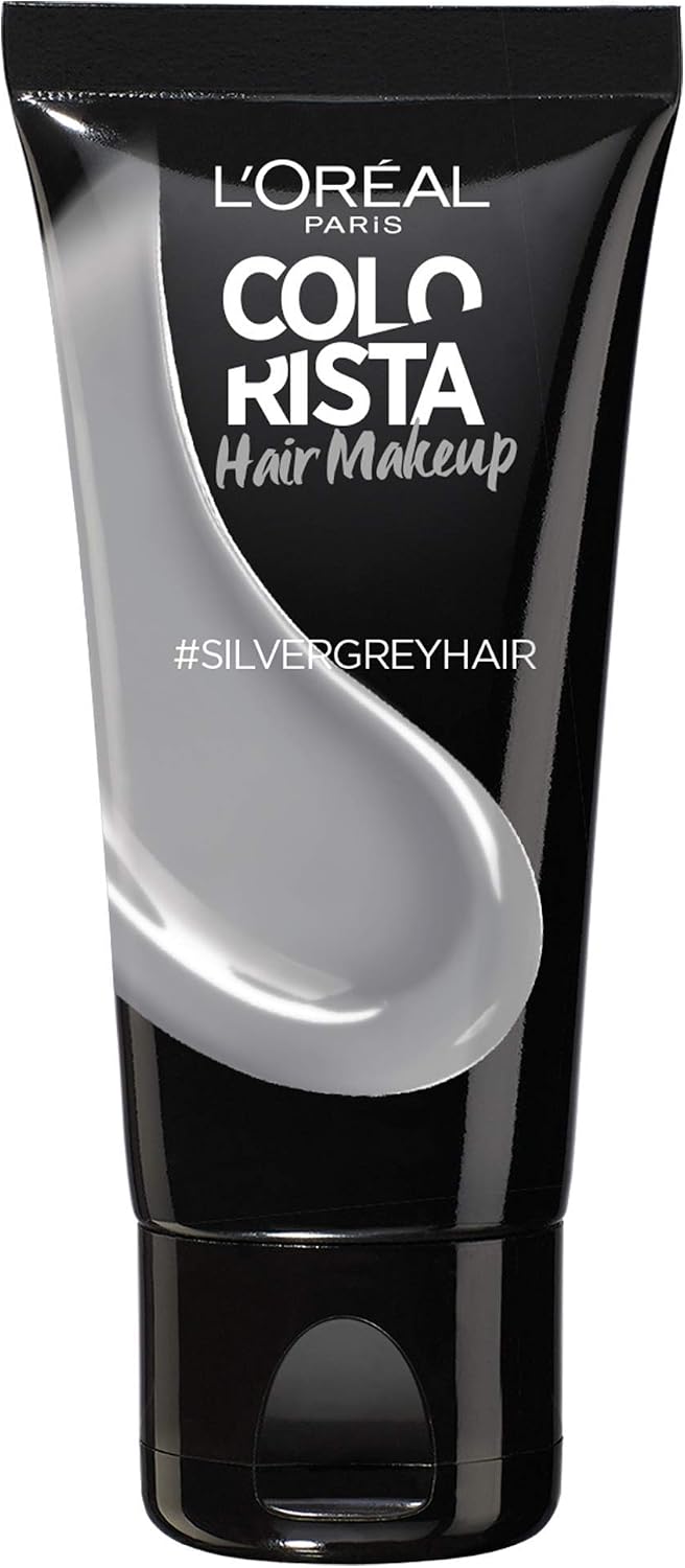 L'Oreal Colorista Hair Makeup Silver Grey Brunette Temporary Hair Colour 30ml, 30 ml (Pack of 1) - Image 5