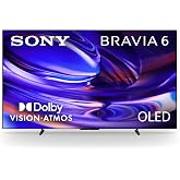 Sony 65 Inch BRAVIA 6 OLED 4K HDR Smart Google TV with Gemini (K-65A60) | Dolby Vision/Atmos, OLED Contrast, Triluminos Pro, Wide Viewing Angle, 4xHDMI 2.1, Google Cast, Free 4K movie credits
