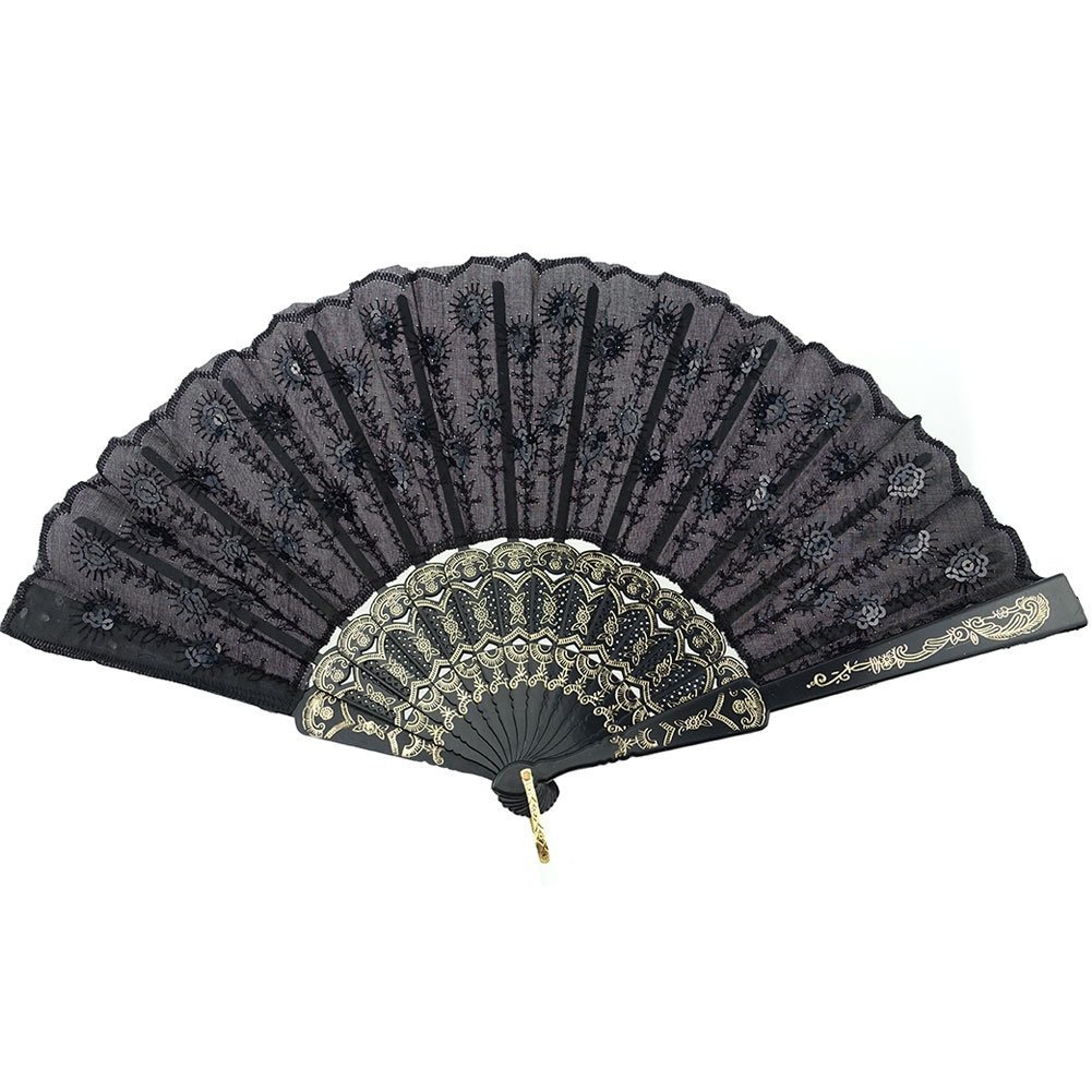HLJgift Folding Hand Held Fans Bulk for Women Pack of 10 Mixed Color 610731872144 eBay
