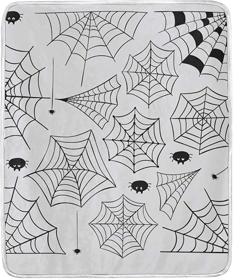 Amazon 毛布 蜘蛛 巣シングル ふわふわ 温かい 洗える 肌触り 冷房 防寒対策 春冬 車用 洗濯機可能 耐久性 防ダニ 抗菌防臭 優れ 寝具 オンライン通販