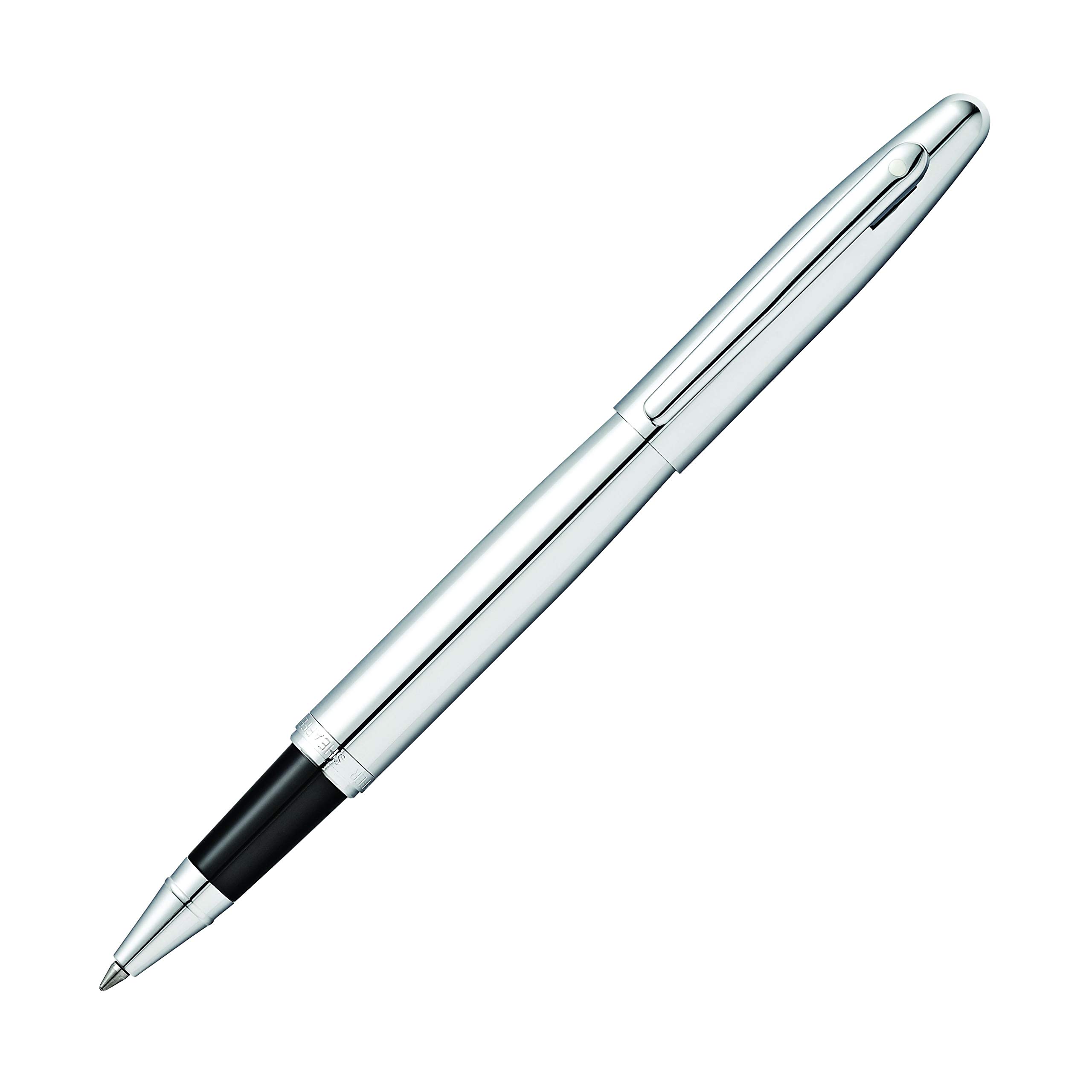 Sheaffer VFM Chrome Rollerball Pen with Polished Chrome Trim