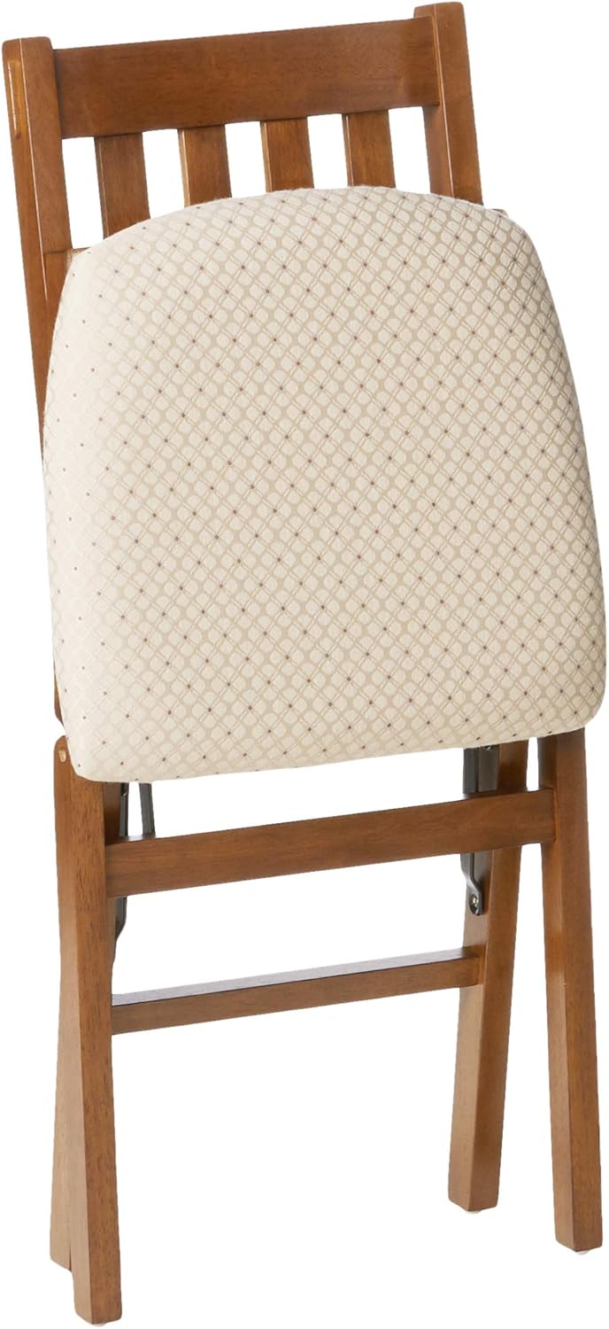 Stakmore Arts and Craft Folding Chair Finish, Set of 2, Cherry: Furniture & Decor