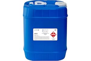 Lab Alley Ethanol 200 Proof (100%), Completely Denatured with Heptane, Extraction Grade, Kosher Certified, Halal - 5 Gallons
