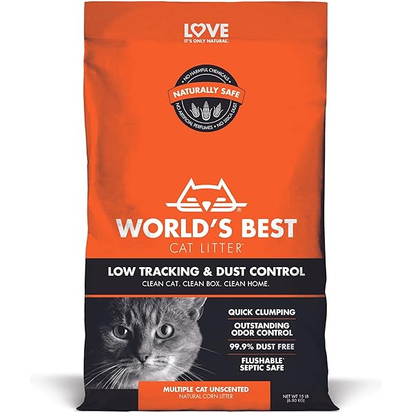 World's Best Litter Worlds Best Litter Multi Cat Red 15 lupon.gov.ph