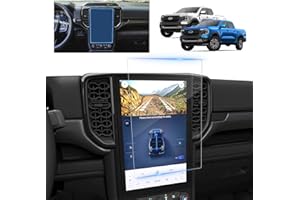 BSTW for 2024 Ford Ranger Screen Protector for 2024 2025 Ford Ranger LARIAT/Raptor 12-in SYNC 4 Pickup Truck 2024 Ford Ranger Accessories Anti-Scratch Tempered Glass Protective Film
