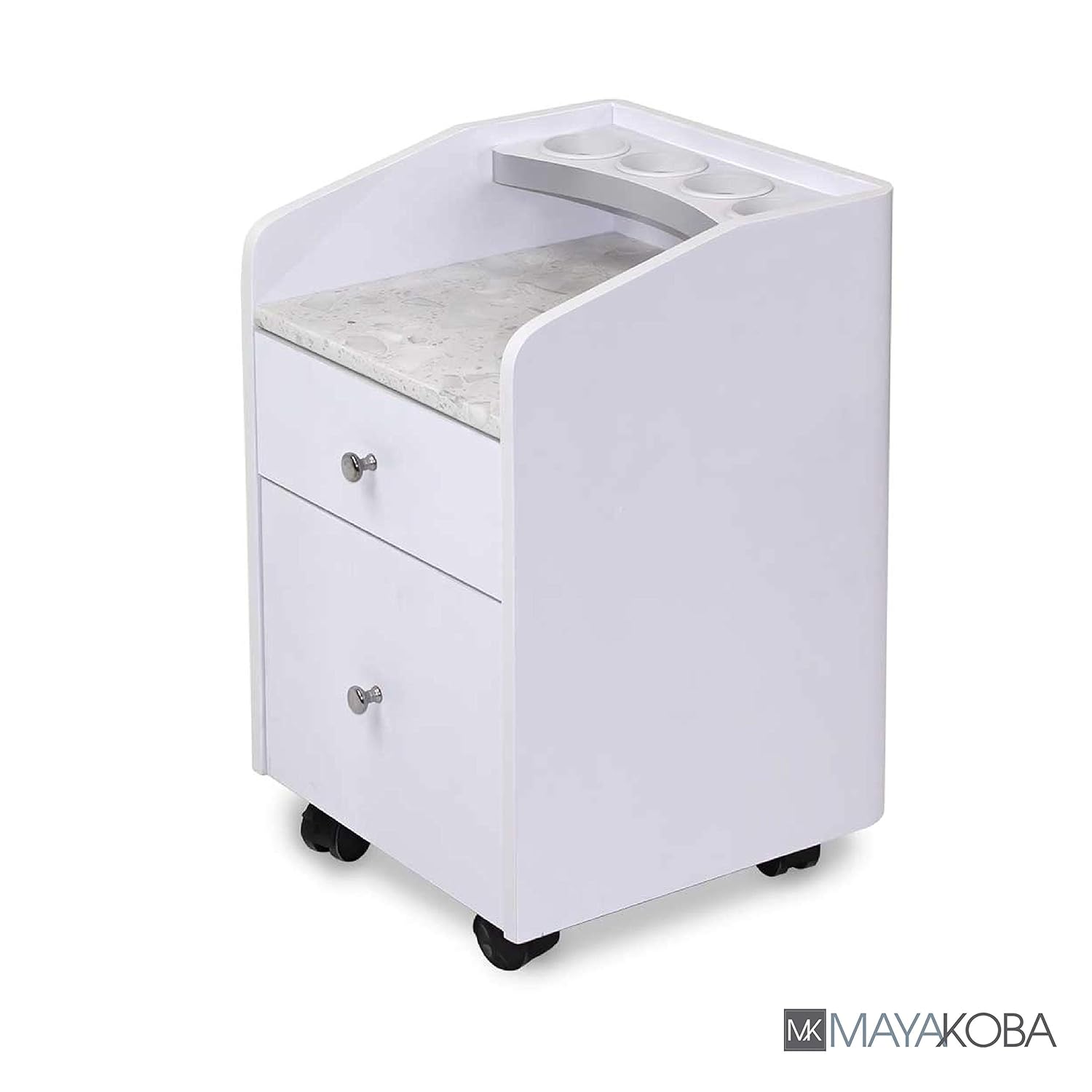 Amazon Com Mayakoba Sonoma Rolling Pedicure Trolley Manicure