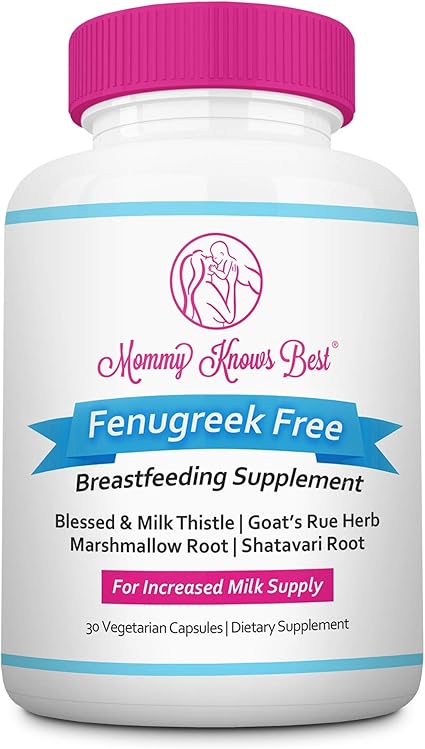 Amazon Com Lactation Supplement For Breastfeeding Support Fenugreek Free With Goat S Rue Blessed Thistle Milk Thistle Marshmallow Shatavari Root Breast Feeding Supplements For Breastmilk Supply Increase Health Personal Care