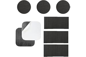 Xiaozuoyue Advanced Trampoline Repair Kit, Professional Tearing, Trampoline Pad Hole Fixing Accessories, With3 Round & 3 Rect