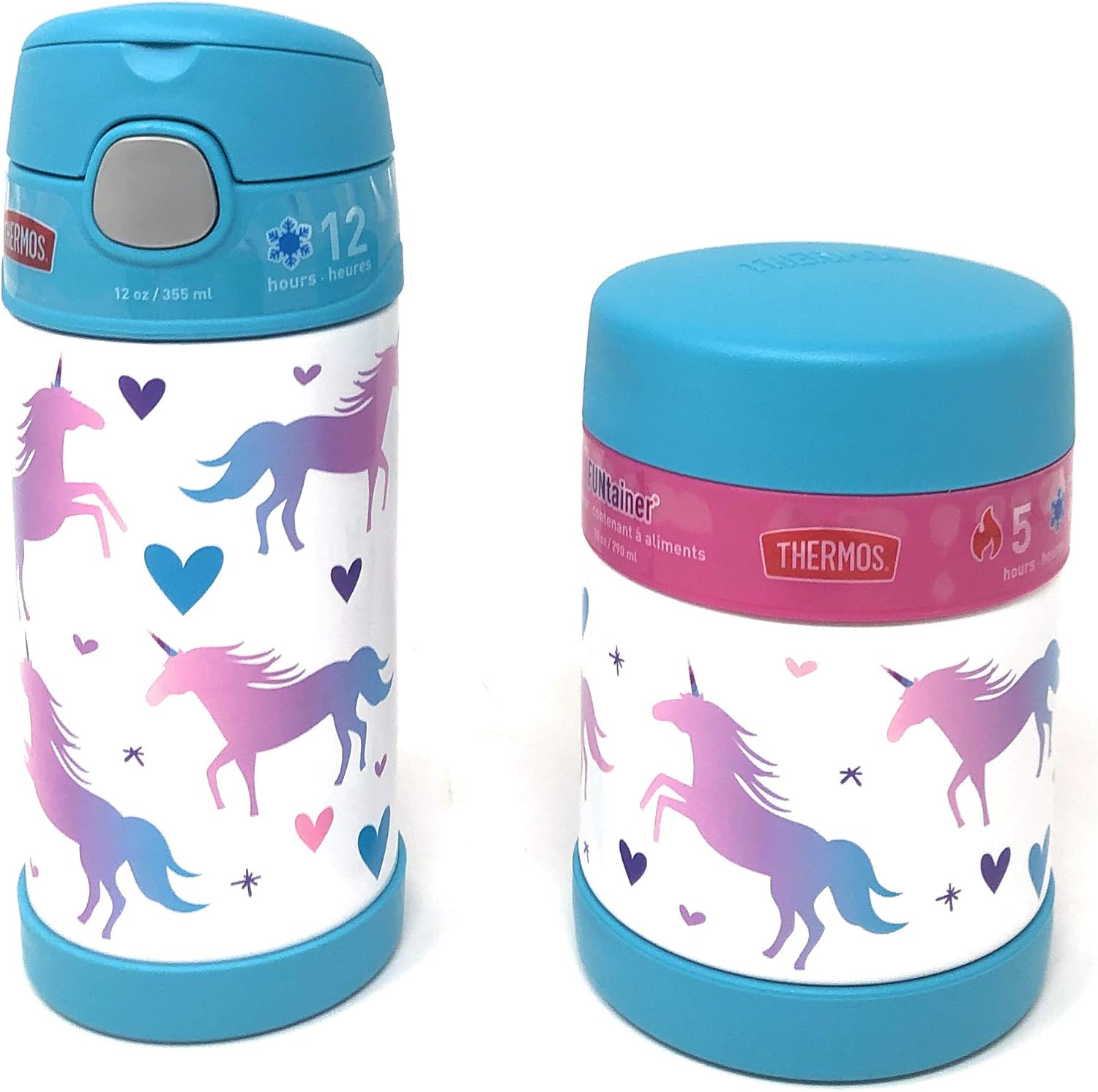unicorn thermos food jar