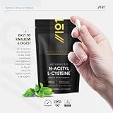 ALPHA01 N-Acetyl L-Cysteine 600mg 90 Vegan Capsules with BioPerine view 5